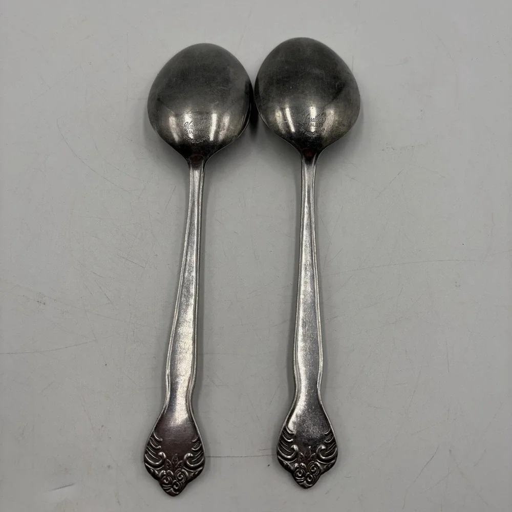 2 Versailles Stainless Tablespoon Serving Flatware Merchandise Service Japan